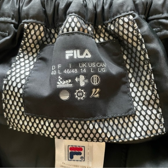 Fila Ski Snowboard Snow Pants Lightweight Waterproof UV Protection Men’s Large - Picture 7 of 7